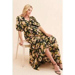 Yumi Kim Maternity Genesis Dress Size M Floral Maxi